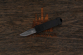 Автоматический складной нож Böker USB OTF, сталь D2, рукоять алюминий черный