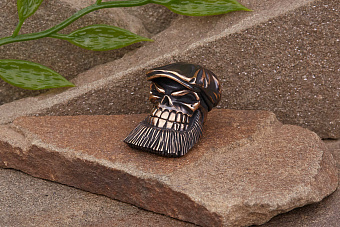 Бусина для темляка Борода (бронза) от мастерской Братьев Пешковых