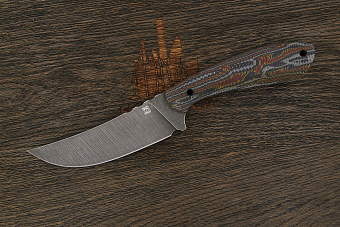 Нож туристический Lizard knives, клинок 125мм, сталь AUS-8, рукоять Crazyfiber