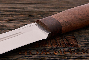 Нож туристический АиР Скорпион, клинок 160мм, сталь 100Х13М, рукоять орех