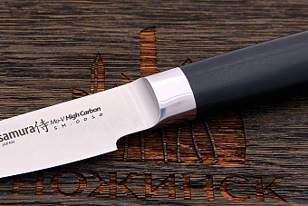 Нож кухонный Samura овощной 80мм, сталь AUS-8, рукоять G10