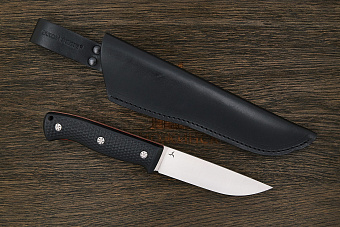 Нож туристический Ножинск-PRO Бушкрафт, клинок 115мм, сталь AR-RPM9, рукоять микарта