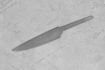 Заготовка для ножа, сталь M390 2,6мм. Модель "Аппарель ГО115" с клинком 115мм, ТО 62-63HRC