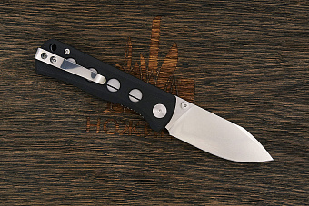 Нож складной QSP Canary Folder, клинок 72мм, сталь Sandvik 14C28N, рукоять G10 чёрный