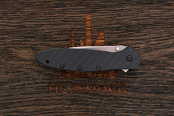 Складной нож Kershaw Leek, сталь 154СМ, рукоять карбон
