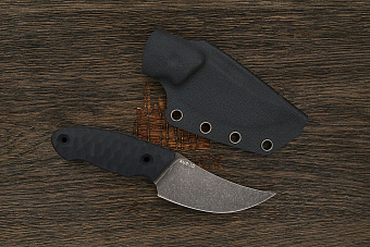 Нож EDC Lizard knives, клинок 90мм, сталь AUS-10Co, рукоять G-10 чёрный