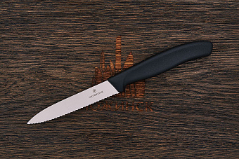 Нож кухонный Victorinox для стейков 100мм, сталь Dauphinox, рукоять PP 