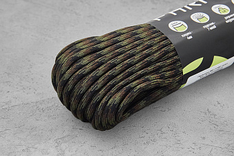 Паракорд 550 woodland, 1 метр