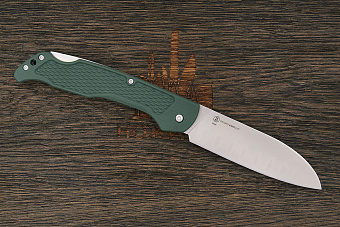 Складной нож Ontario Camp Plus Santoku, сталь AUS 8, рукоять нейлон