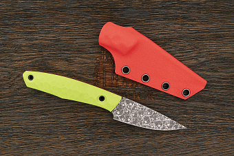 Нож EDC Lizard knives, клинок 85мм, сталь VG-10, рукоять G-10 зелёный