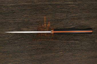 Разделочный нож Сергея Никитина Хантер, сталь N690, рукоять G-10