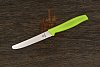 Нож кухонный Böker Sandwich Knife, нержавеющая сталь, рукоять пластик зеленый - фото №1