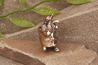 Бусина на темляк Капитан от мастерской Крымская бронза