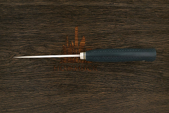 Нож туристический Южный крест Удобный, клинок 117мм, сталь CPR, рукоять микарта изумруд