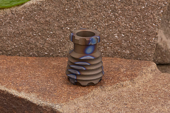 Титановая бусина на темляк «Бомба» термо